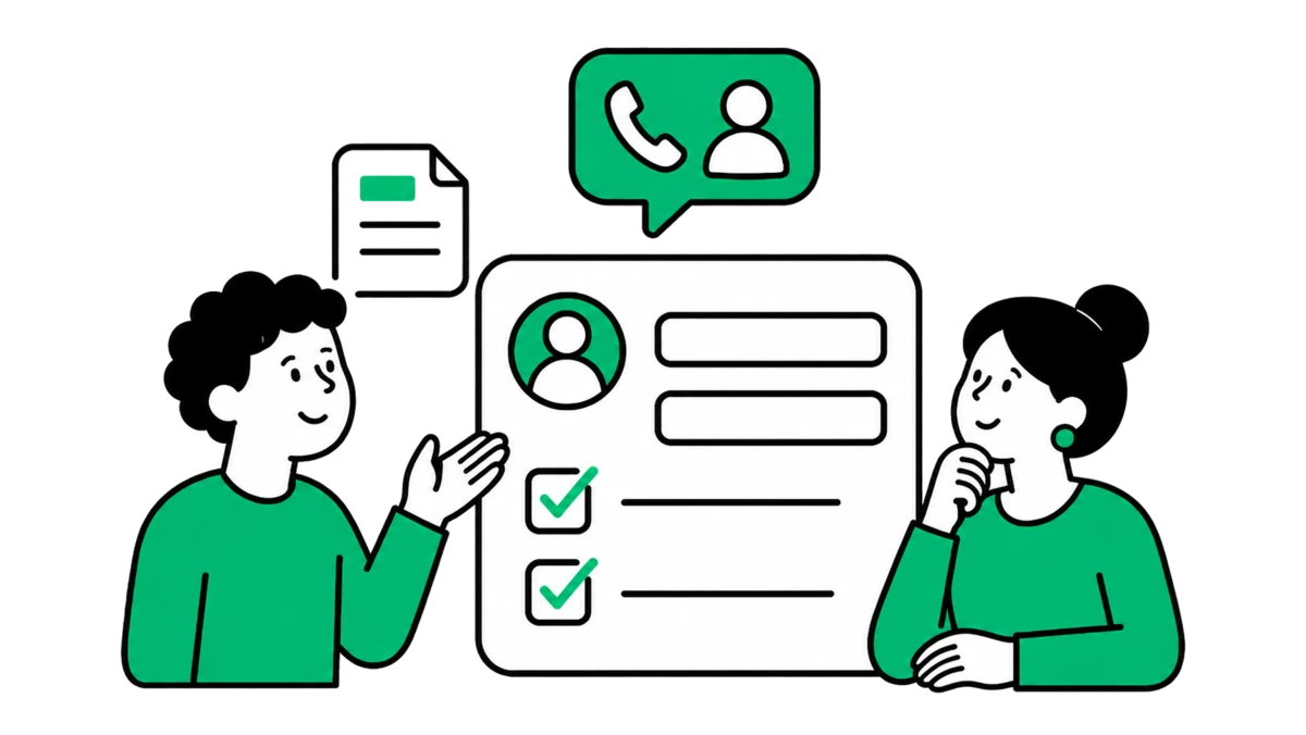 We listen first — a call and a short form